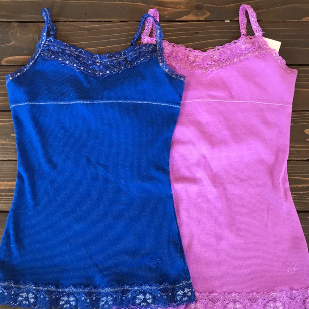 Set of Justice girls camis